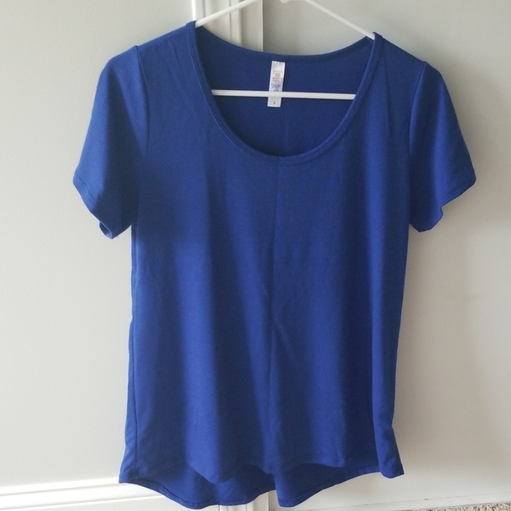KY blue lularoe classic tee